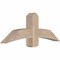 Ekena Millwork Bellingham Smooth Timber Gable Bracket, Douglas Fir, 48"W x 18"H x 5 1/2"D x 5 1/2"F, 9/12 Pitch GBW048X18X0606BEL00SDF - alternate 2